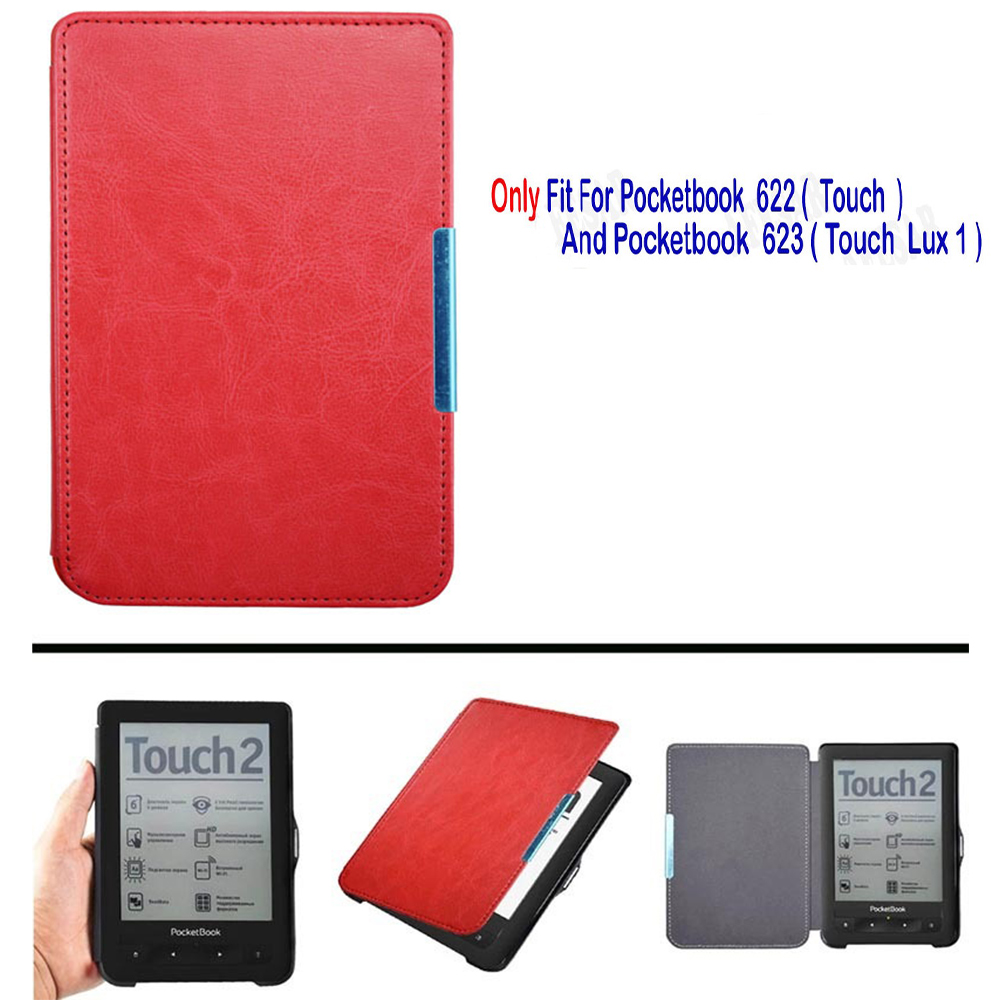 Briefcase Leather Slim - Compatible avec l'étui Pocketbook 622/623, housse