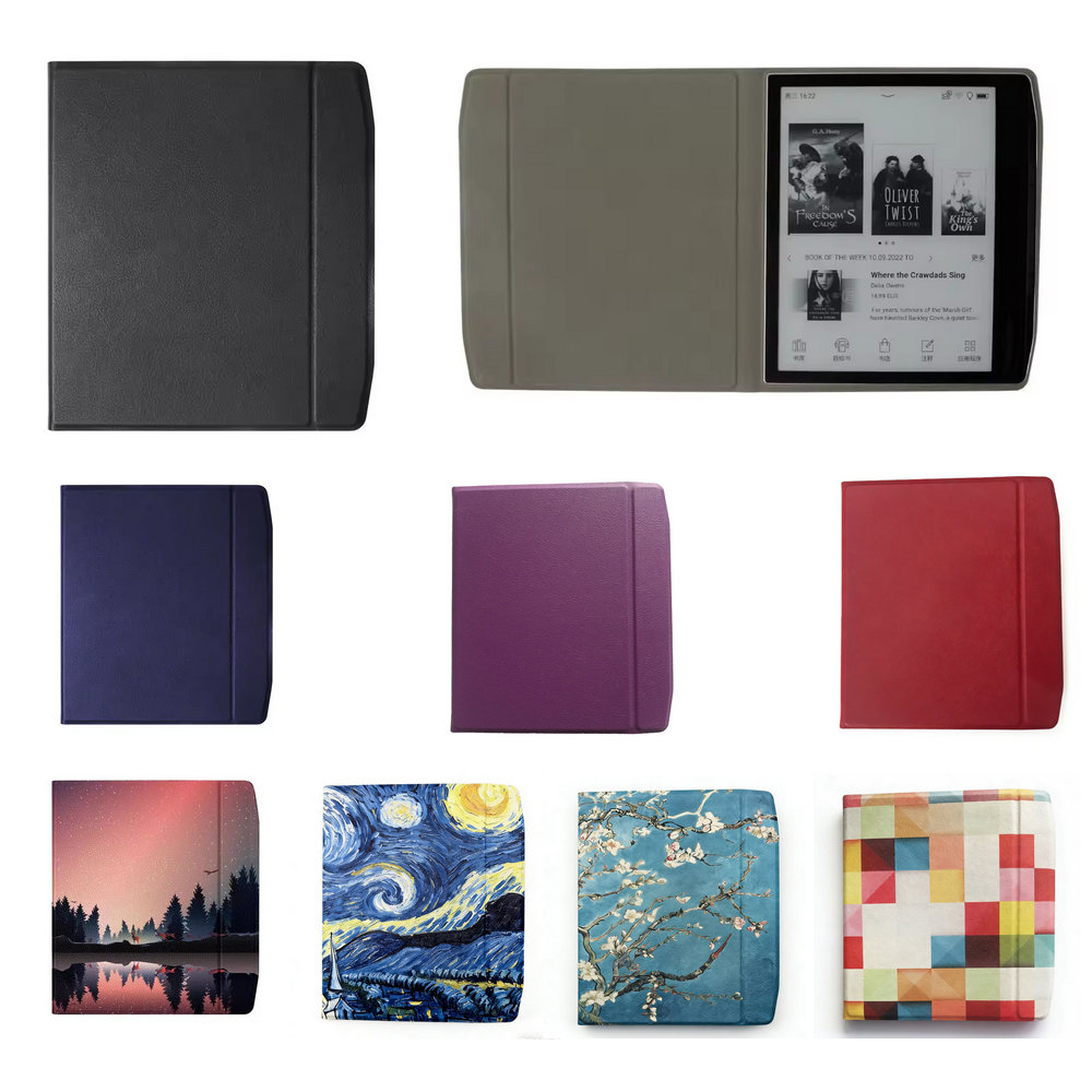 Briefcase Leather Slim - Étui intelligent mince pour Pocketbook 700