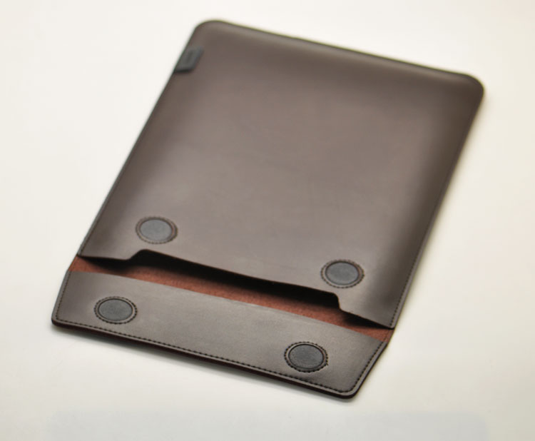 Briefcase Leather Slim - Juste ultra fine pour ordinateur portable