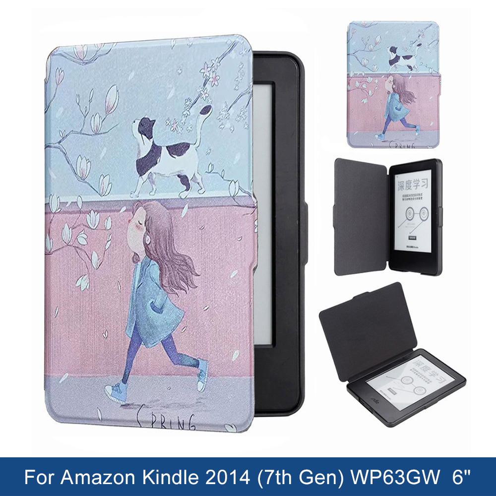 Briefcase Leather Slim - Étui pour Kindle 2014 7e génération,