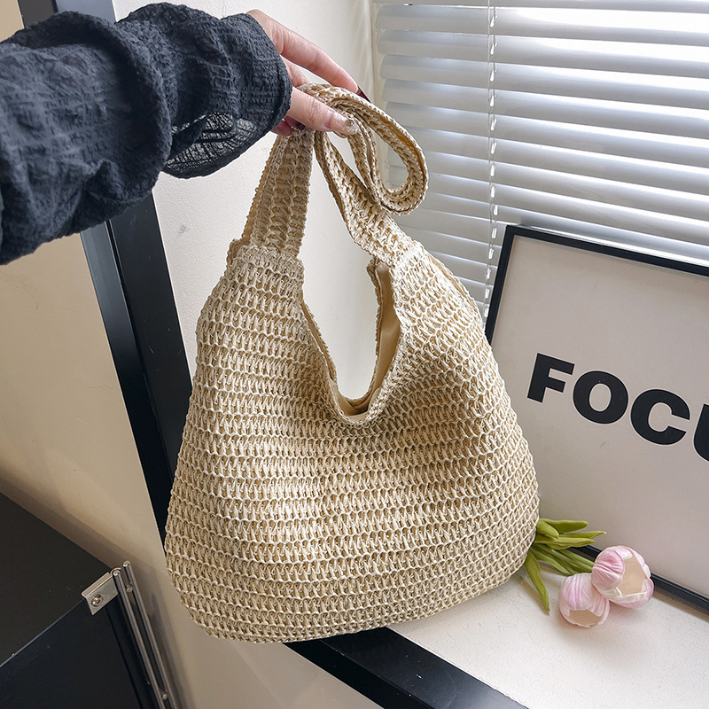 Luxury Beach Bags Ysl - Sac fourre-tout en rotin tressé Homefish