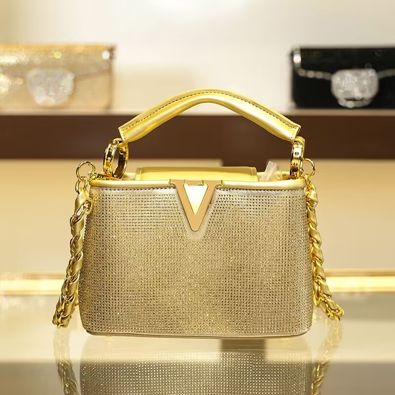 Luxury Bags Lv - 2025 diamants de luxe grande capacité