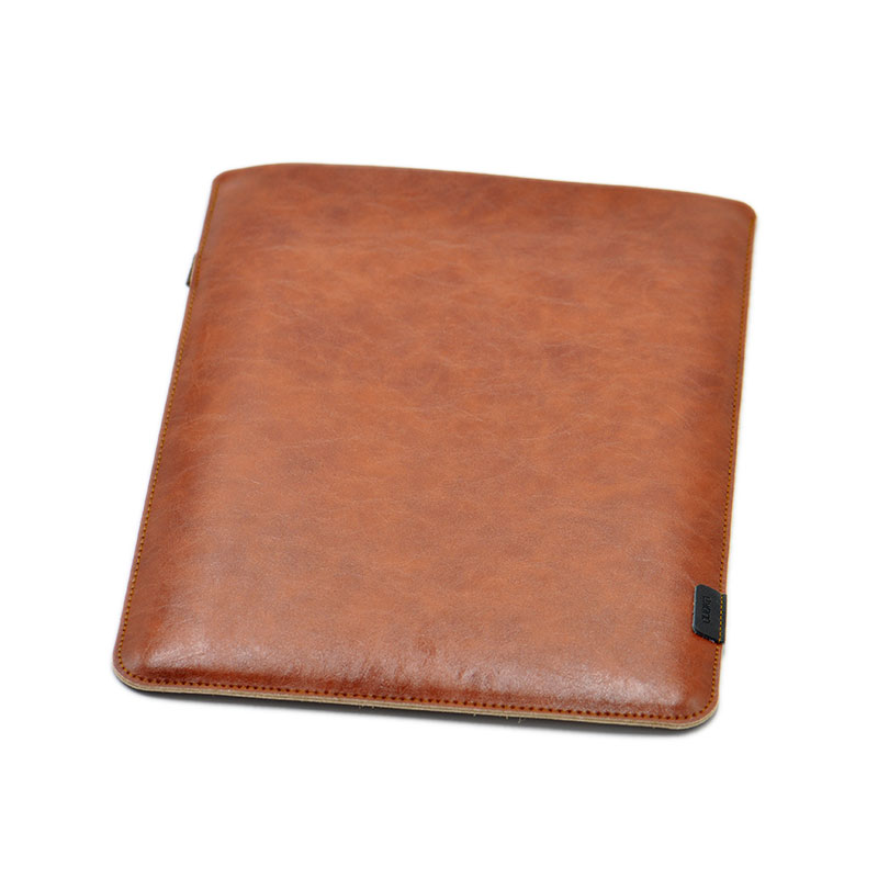 Briefcase Leather Slim - Housse de pochette Ultra-mince Super mince,