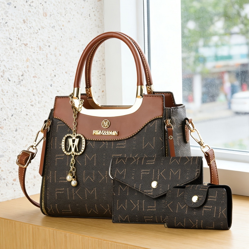 Ensemble de 3 sacs imprimés de - Luxury Bags & Leather Repair Of Atlanta Photos avis et prix