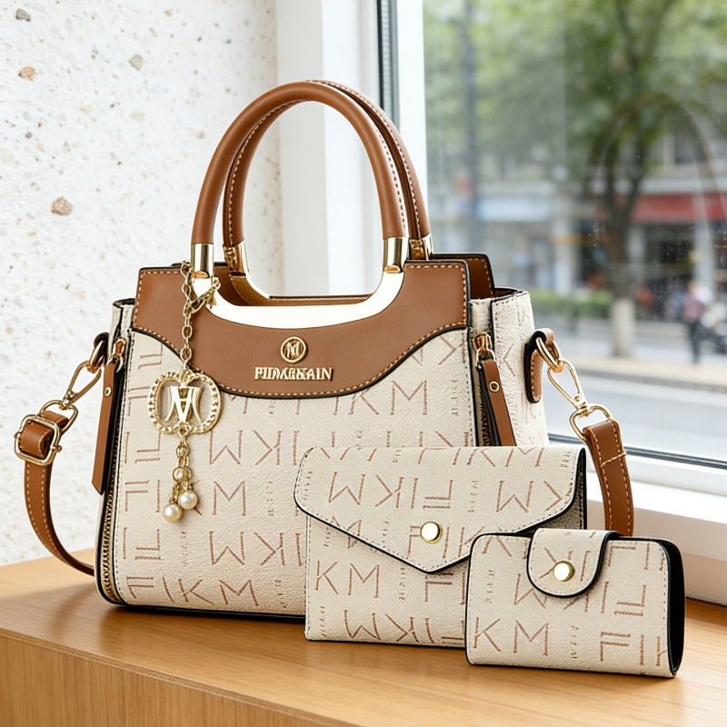 Ensemble de 3 sacs imprimés de - Luxury Bags & Leather Repair Of Atlanta Photos avis et prix