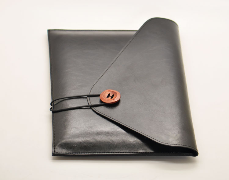Porte-documents style pochette - Briefcase Leather Slim avis et prix