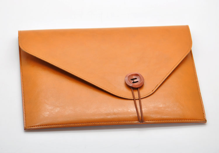 Porte-documents style pochette - Briefcase Leather Slim avis et prix