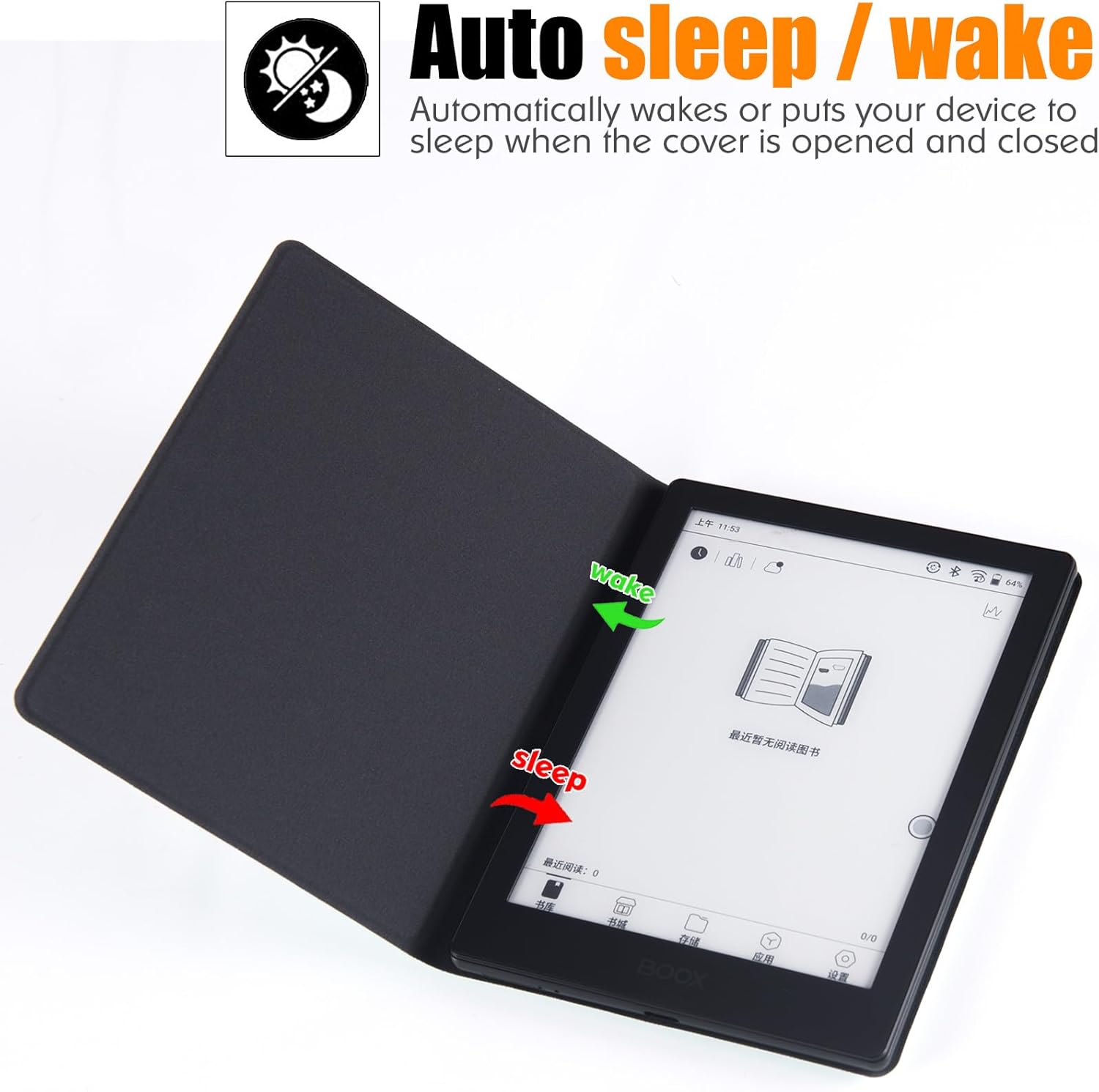 Étui pour Onyx Boox Go 6 (Gen  - Briefcase Leather Slim avis et prix