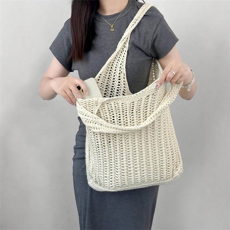 Sac à bandoulière en tricot de - Luxury Beach Bags Ysl avis et prix