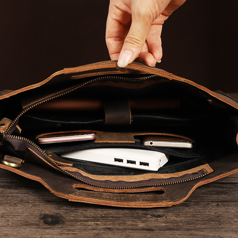 Newsbird – mallette en cuir ép - Briefcase Leather Slim avis et prix