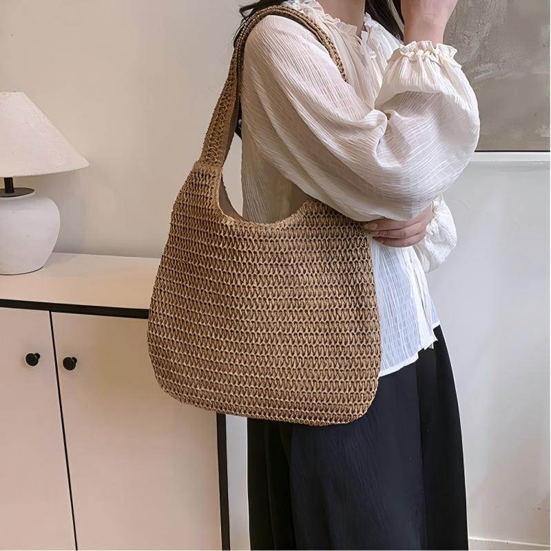 Sac fourre-tout en rotin tress - Luxury Beach Bags Ysl avis et prix