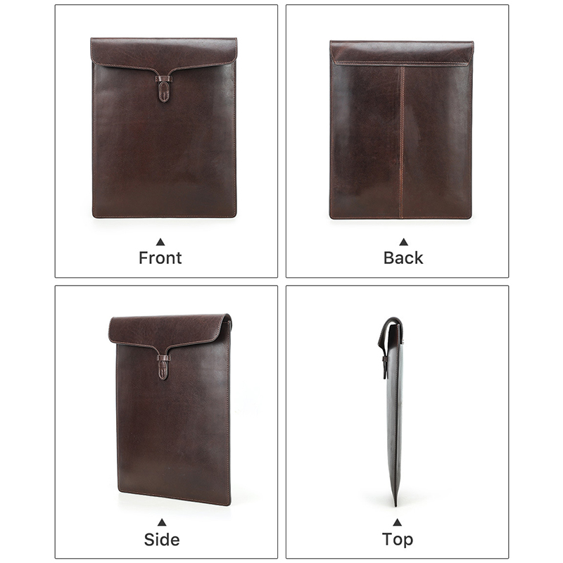Housse pour ordinateur portabl - Briefcase Leather Slim avis et prix