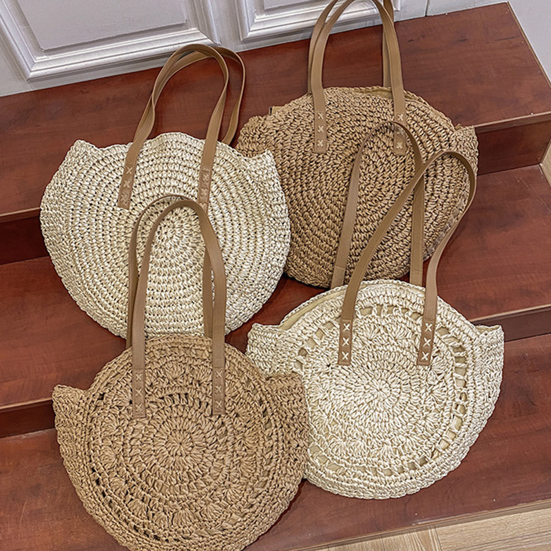 Sac à bandoulière rond en pail - Luxury Beach Bags Ysl avis et prix