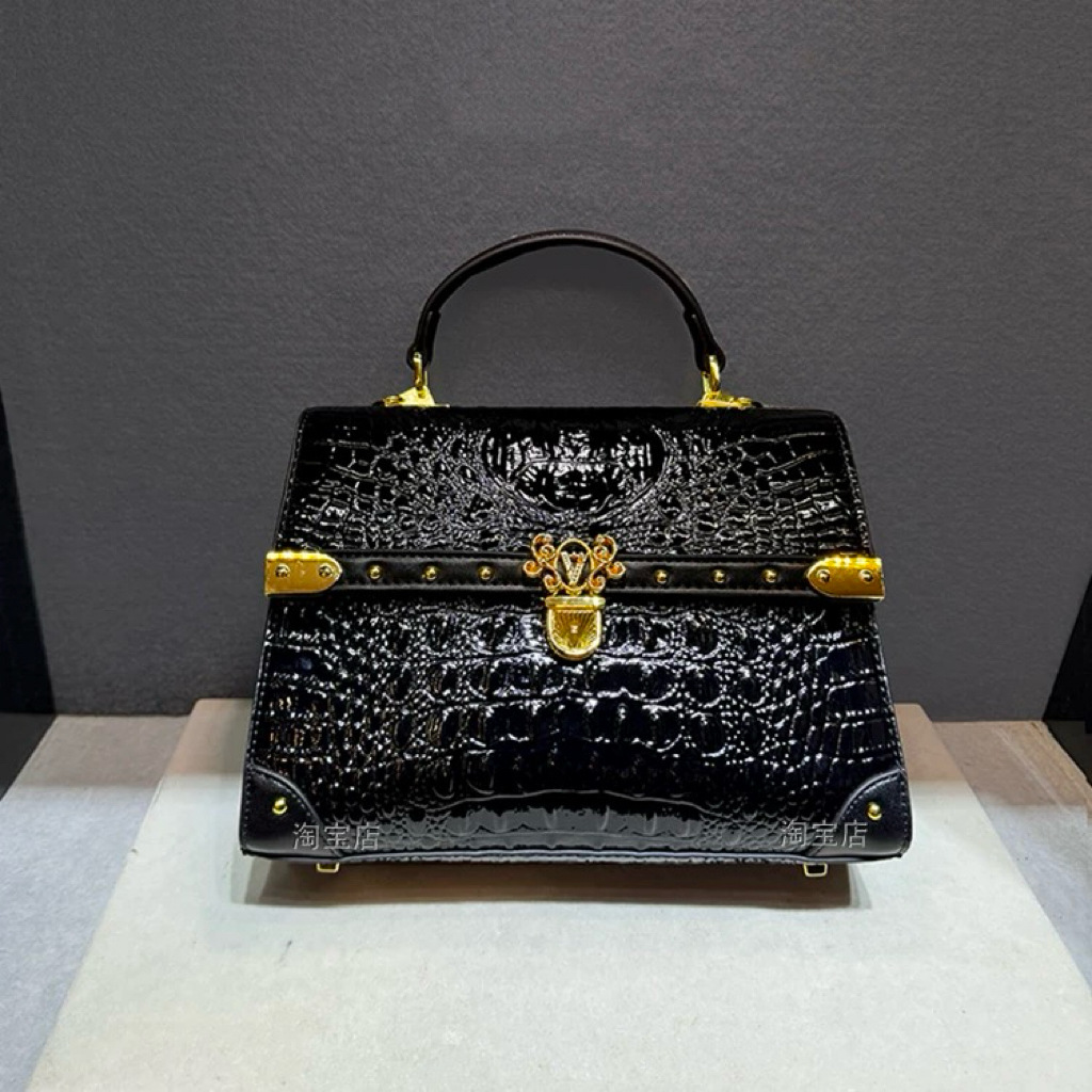 Sac à main en cuir imprimé Cro - Luxury Bags Lv avis et prix