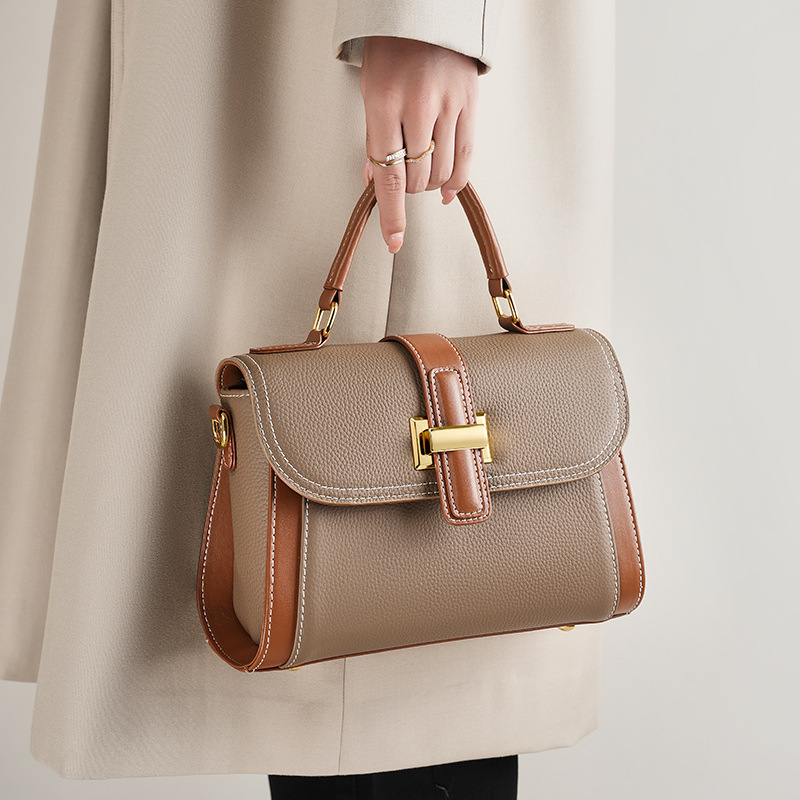 Sac bandoulière en cuir vérita - Luxury Bags For Women Sale avis et prix