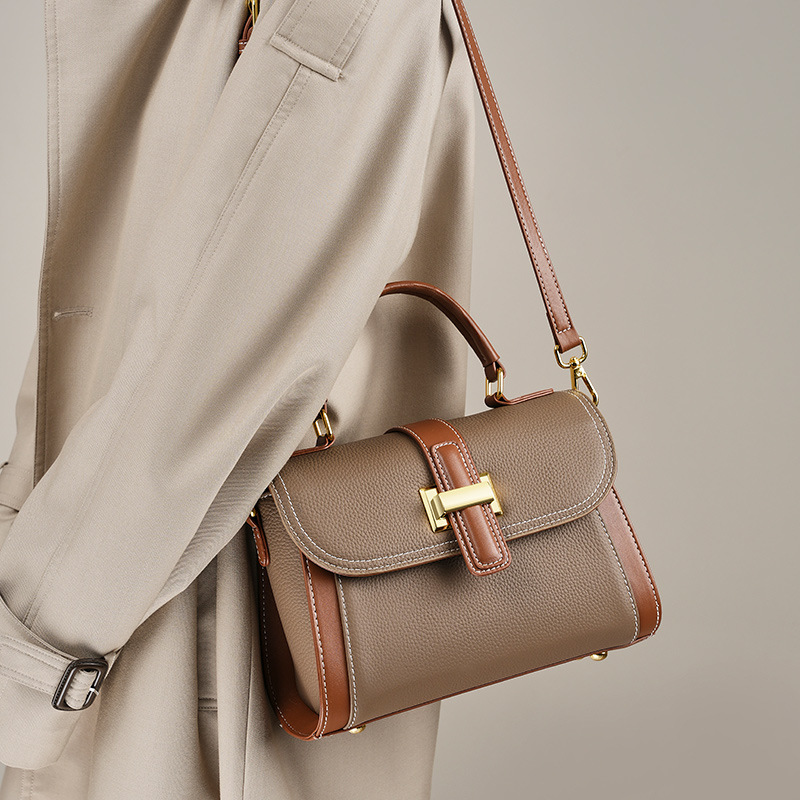 Sac bandoulière en cuir vérita - Luxury Bags For Women Sale avis et prix