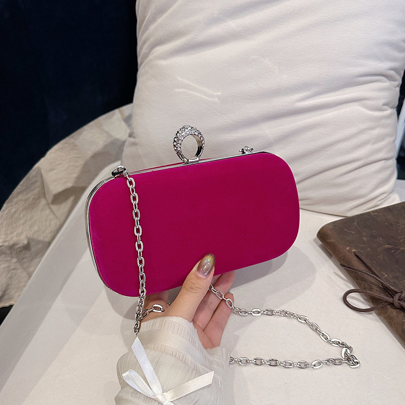 Sac à main en velours noir pou - Luxury Bags Vip avis et prix