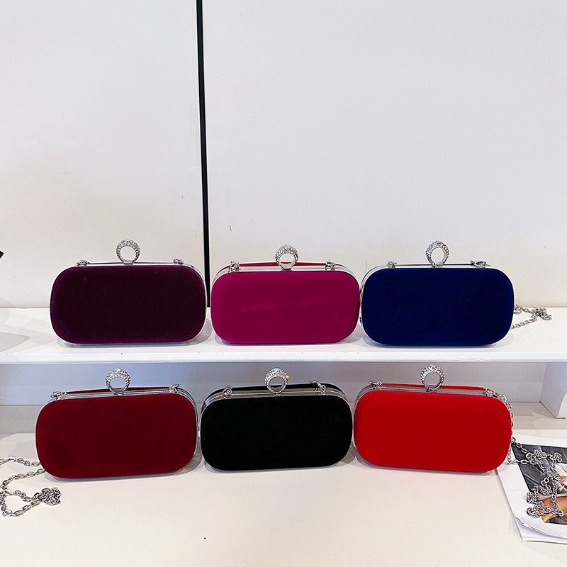 Sac à main en velours noir pou - Luxury Bags Vip avis et prix
